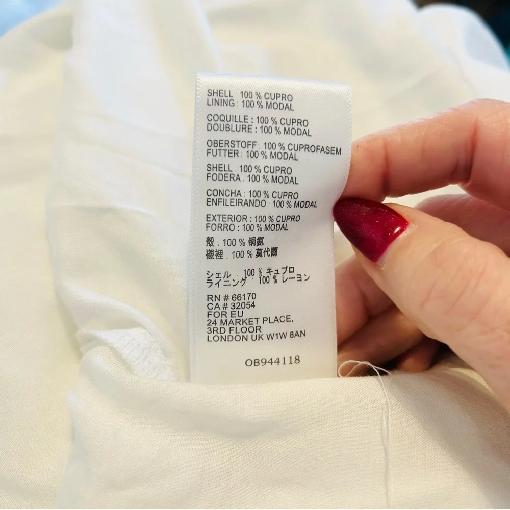 Anthropologie Virginia Maxi Dress 0 NWT $190 - Picture 9 of 10